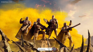 Helldivers 2 gameplay screenshot highlighting co-op action