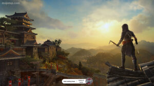 Assassin's Creed Shadows release date with an ancient Japanese village backdrop