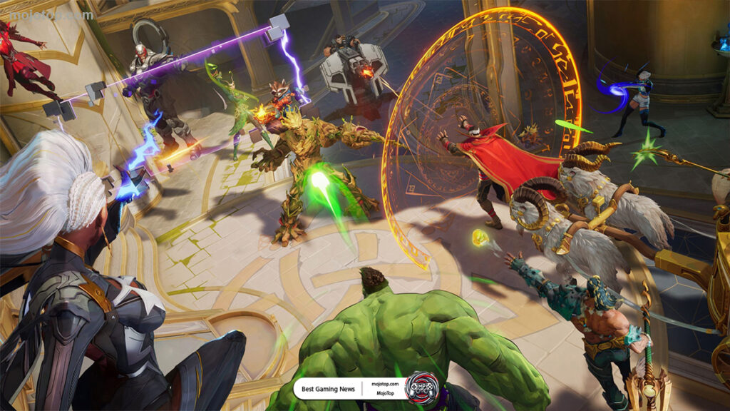 Marvel Rivals team-based action gameplay with strategic heroes