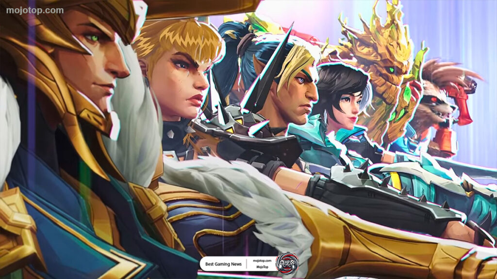 Marvel Rivals characters in dynamic battle environment