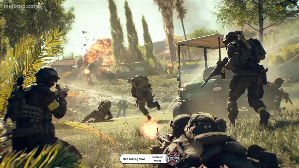Battlefield REDSEC gameplay showing next-gen graphics and destruction effects